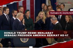 Donald Trump resmi menjabat sebagai Presiden Amerika Serikat ke-47