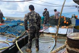 KKP amankan dua unit kapal ikan pelaku illegal fishing di Laut Aru