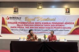 Bawaslu Maluku ajak parpol dan OKP beri masukan kinerja petugas  ad hoc
