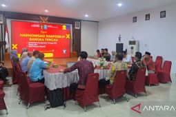 Kanwil Kemenkum Babel kembali gelar rapat harmonisasi dua Ranperbup Bangka Tengah