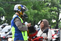 Polresta Malang edukasi keselamatan lalu lintas melalui program "Commander Wish"