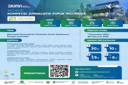 Pendaftaran lomba karya jurnalistik Pupuk Indonesia program PIMA tersisa satu bulan