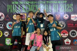 Atlet taekwondo Mukomuko raih 10 medali Piala Kemenpora