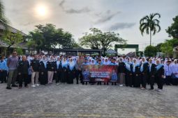 Polres Belitung gencarkan sosialisasi penolakan geng motor
