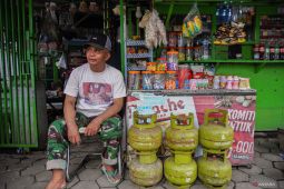 Pedagang LPG di Probolinggo