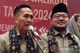 Ratu Dewa - Prima Salam dinyatakan menang Pilkada Palembang 2024