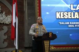 Polda Bali latihan pra Operasi Keselamatan Agung hadapi Idul Fitri