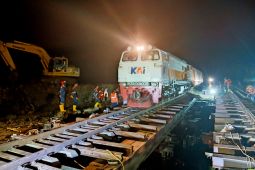 KAI sebut perjalanan kereta api kembali normal usai dua rel dipulihkan di Grobogan