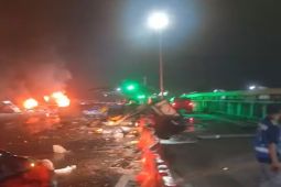 Kecelakaan maut dilaporkan di Gerbang Tol Ciawi Bogor