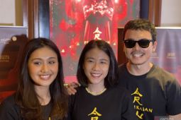 Brigitta cukur alis hingga ke Perpusnas untuk "Pengantin Arwah"