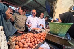 Harga pangan Minggu: Bawang merah Rp37.350kg, telur ayam Rp29.950/kg