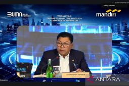 Bank Mandiri bukukan laba bersih konsolidasi Rp55,8 triliun pada tahun 2024