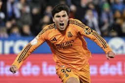 Gol Gonzalo Garcia bikin Real Madrid menang atas Leganes 3-2
