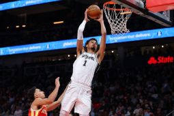 NBA: Detik akhir, Wemby bantu Spurs kalahkan Hawks lewat free throw