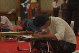 Disbud Badung lestarikan aksara Bali melalui perlombaan Baligrafi