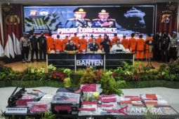 Pengungkapan peredaran uang palsu di Banten