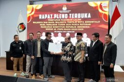 KPU Kota Gorontalo tetapkan calon Wali Kota terpilih
