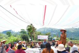 Samosir tanam padi gogo  untuk peningkatan ketahanan pangan