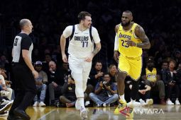 Doncic jalani debut bersama Lakers saat kontra Jazz