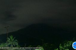 Gunung Lewotobi kembali erupsi pada Jumat dini hari