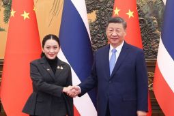 Sultan Brunei dan PM Thailand bertemu Presiden China