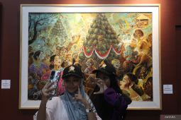 Pameran lukisan Dolan Wonosalam