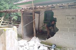 Gajah liar Way Kambas masuk dapur pos jaga Polhut mencari makanan