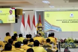 Bahlil minta kader Golkar dukung Presiden Prabowo sampai selesai