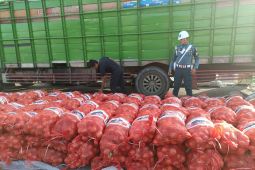 TNI AL gagalkan penyelundupan 46 ton Bawang Bombay ilegal