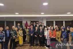 Menkum temui diaspora di Inggris ajak berkontribusi bagi Indonesia