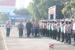 Polda Babel gelar apel pasukan Operasi Keselamatan Menumbing 2025