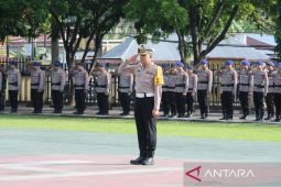 Polda Gorontalo apel gelar pasukan Operasi Keselamatan Otanaha 2025
