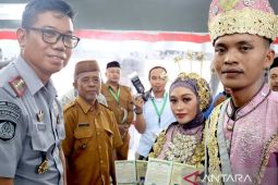 Warga binaan menikah di dalam Lapas Gorontalo