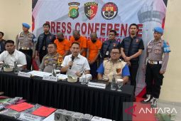 Polisi tangkap komplotan pencuri baterai telekomunikasi di Bandara Soetta