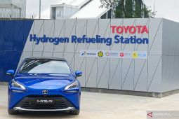 Toyota luncurkan fasilitas stasiun pengisian hidrogen di Karawang