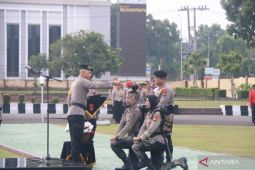 Kapolda Babel pimpin upacara penutupan pembaretan bintara remaja dan beri pembekalan ilmu Samaptha