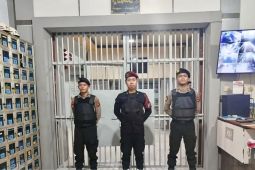Lapas Amuntai-Polri gelar Patroli Sambang ciptakan keamanan