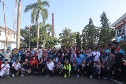 Pelindo Pangkalbalam gelar senam bersama peringati Hari K3 Nasional