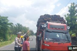 Polres Simalungun perketat pengawasan truk lebihi daya angkut