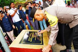 Resmikan sumur bor di dua desa, Kapolda Babel: Semoga bermanfaat dan terus mengalir untuk masyarakat