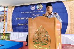 Rutan Tarutung peringati Isra Mi'raj sebagai momentum peningkatan iman