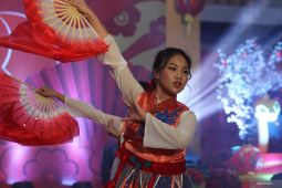 Perayaan Cap Go meh di kelenteng Eng An Kiong