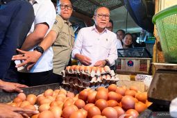Harga pangan Kamis: Cabai rawit Rp68.800/kg, telur ayam Rp29.900/kg