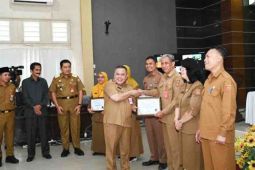 Pelayanan Dinsos Kobar masuk kategori zona hijau dengan nilai 87,91