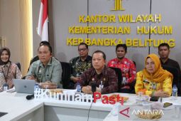 Kakanwil Kemenkum Babel ikuti Rakernis Pembinaan Hukum Nasional