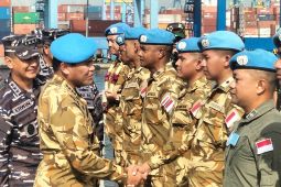 KSAL Ali sambut pasukan perdamaian usai bertugas dari Lebanon