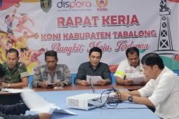 KONI Tabalong menjaring calon ketua umum PAW periode 2023-2027