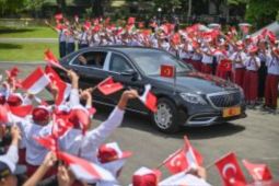 Presiden Erdogan terharu pada sambutan hangat warga Indonesia