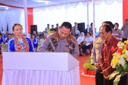 Kapolri resmikan saluran irigasi untuk dukung pertumbuhan ekonomi