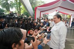 Airlangga doakan Prabowo sukses pimpin Gerindra